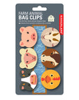 Kikkerland - Farm Animal Bag Clips