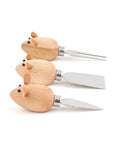 Kikkerland - Mouse Cheese Knives