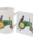 Tractor Mug & Coaster