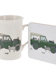 Landrover Mug & Coaster