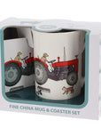 Tractor Mug & Coaster