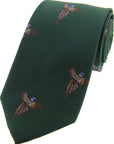 Woven Silk Tie - Country Theme