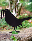 A Blackbird Sang - Metal Bird Silhouette