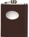 Hip Flask - 6oz Leather