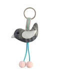 Earth Squared - Tweed Bird Key Rings