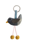 Earth Squared - Tweed Bird Key Rings