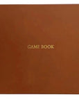 Game Book Full Leather Tan