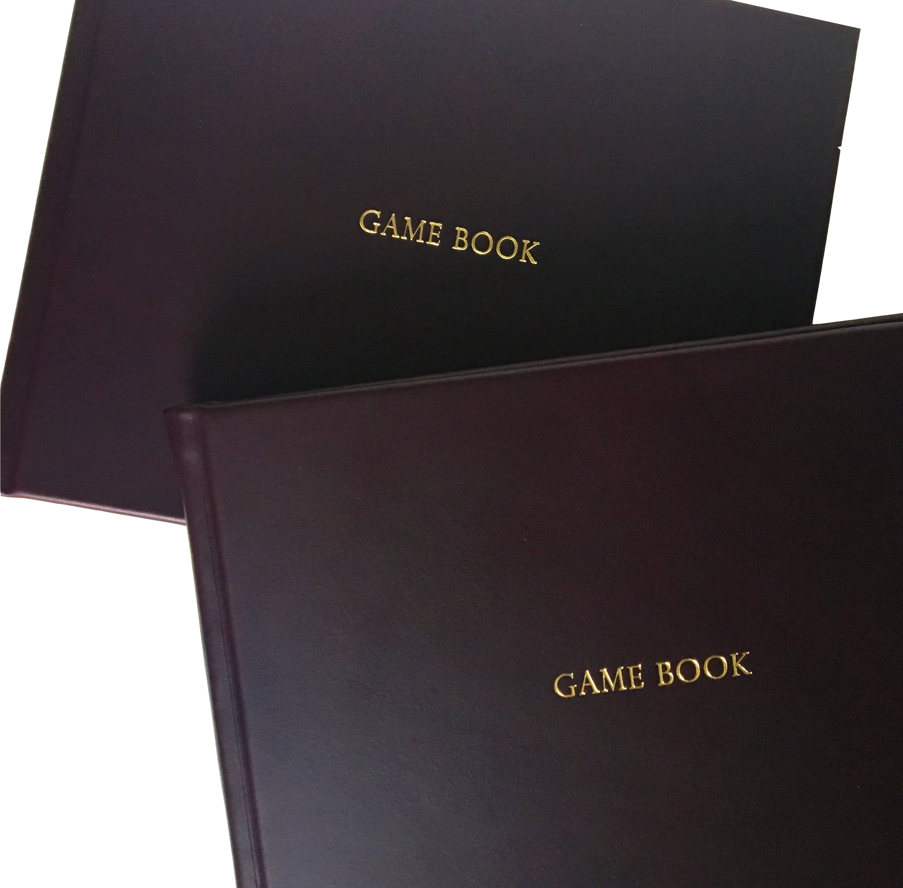 Game Book Full Leather Burgundy